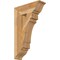 Ekena Millwork Merced Traditional Rough Sawn Bracket, Western Red Cedar, 6"W x 20"D x 32"H BKT06X20X32MRC01RWR - alternate 1